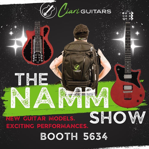 Ciari Guitars Debuts the Ascender Trio at NAMM 2025