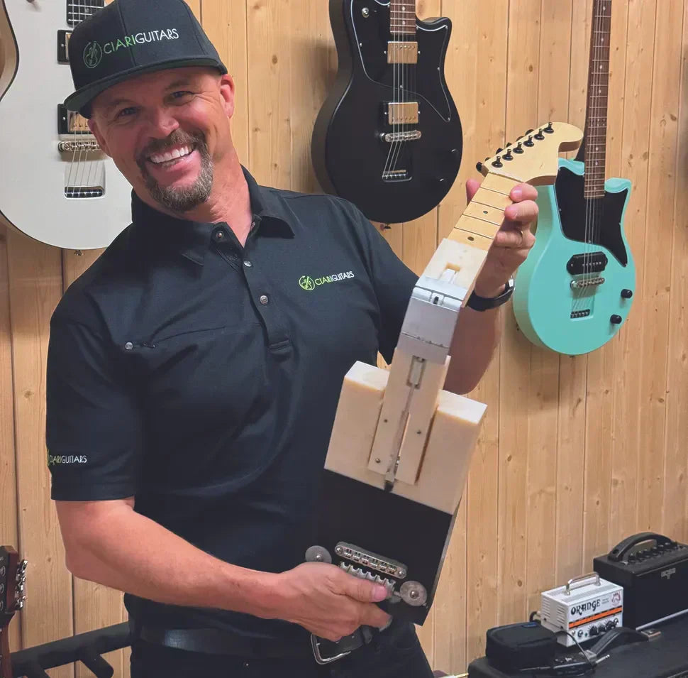 "We unleashed an approach that had been deemed impossible." With its innovative technology and updated Ascender model, Ciari Guitars is rising high as the industry’s premier travel guitar maker