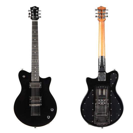 The Ascender Standard+  Electric Guitar in Black