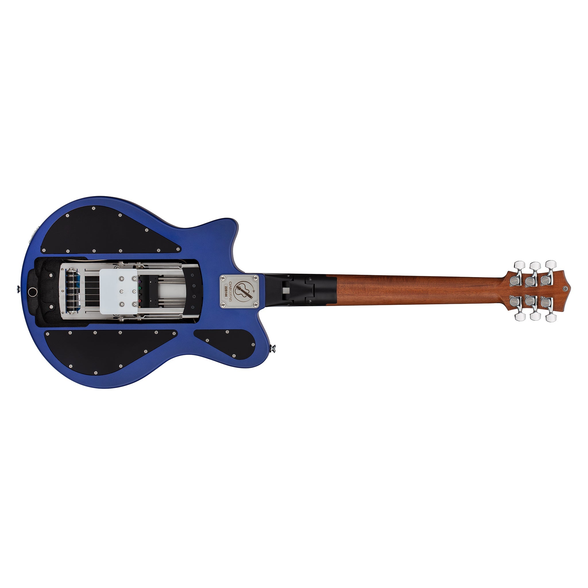 The Ascender™ P90 Solo Electric Guitar in Blue – Ciari Guitars